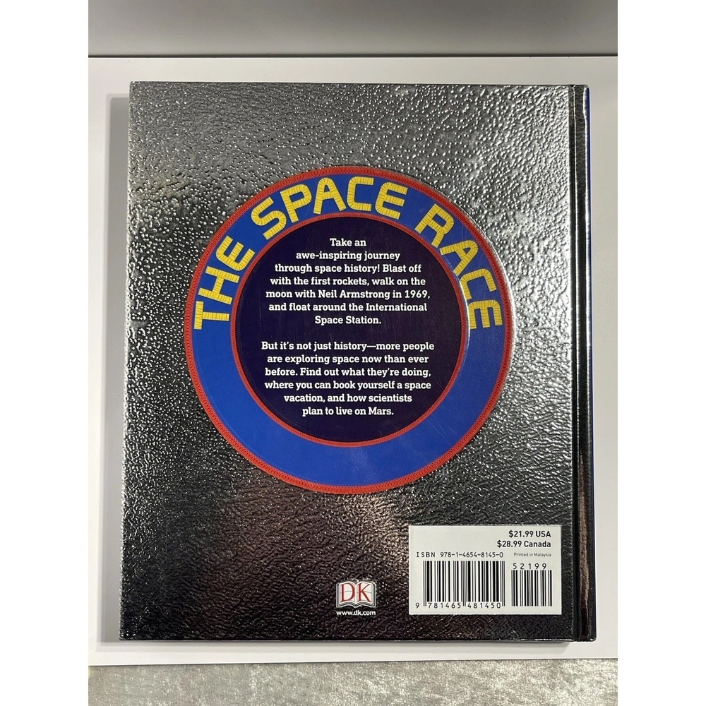 The Space Race: The journey to the Moon and beyond - Hardcover GOOD First Am Ed - Picture 2 of 8